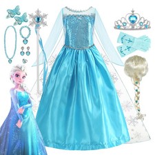 Costume Elsa Frozen Bambina