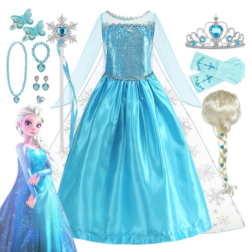 Costume elsa frozen bambina - frozen,