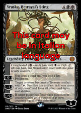 MTG VRASKA, BETRAYAL's STING FOIL EXC - PUNGIGLIONE DEL TRADIMENTO 115 - ONE PP