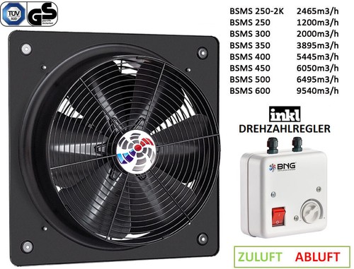 Ventilatore assiale 9540 h - ventilatore,