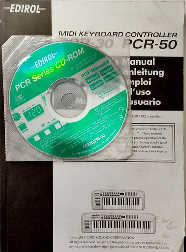 Edirol pcr 50 tastiera - e,