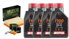 KIT/TAGLIANDO BMW R 1200 GS TE 2014 MOTUL 7100 5W40 FILTRI OLIO ARIA CANDELE