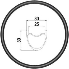 Cerchio 29er carbonio MTB