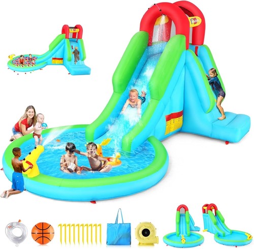 Inflatable water slide park - inflatable,