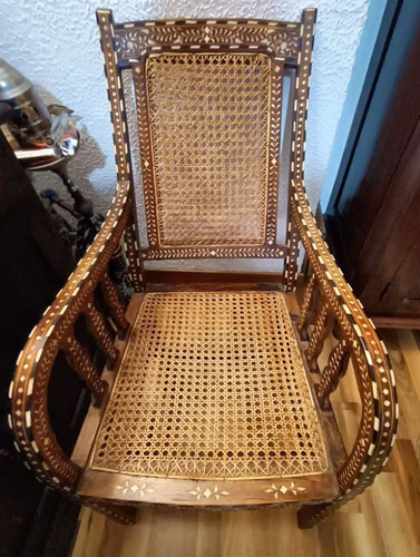Poltrona midollino - in,
