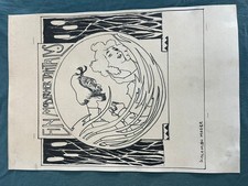 KOLOMAN MOSER disegno e quadro