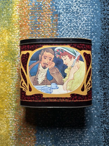 Scatola latta vintage - scatola,