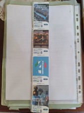 SERIE COMPLETA BIGLIETTI COMMEMORATIVI CONSORZIO UNICO SCUDETTO 2025 NAPOLI CALC