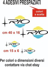 adesivi Rio n. 4 pezzi per