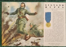 Cartolina Medaglia Oro Valore