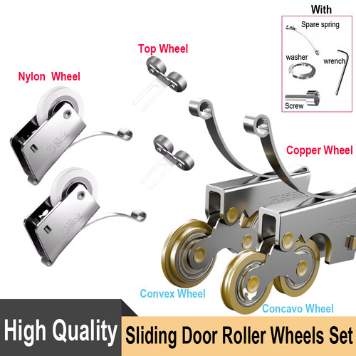 Set ruote rullo - rullo, porta