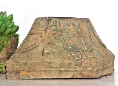 Antico legno colonna basamento - antico,