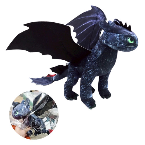 Peluche drago senza - , 8"