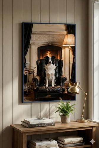 Border collie wall art stampa - collie,