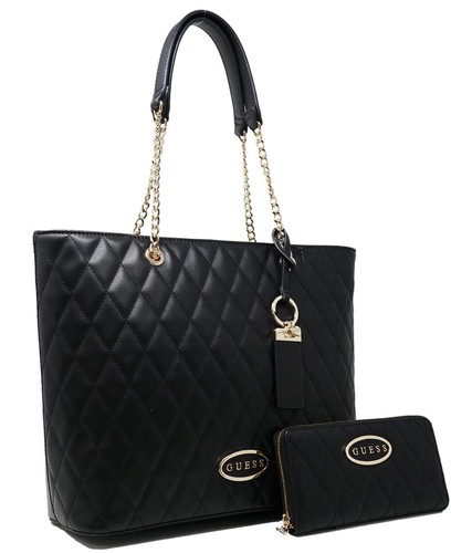 New guess womens quilted large - new,