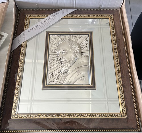 Quadro cornice capezzale padre - quadro/cornice/capezzale,
