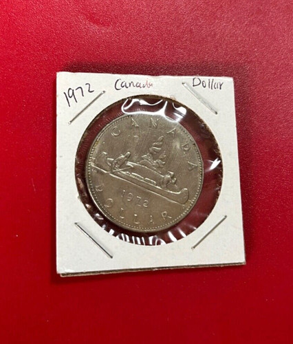 1972 canada dollaro moneta - 1972,