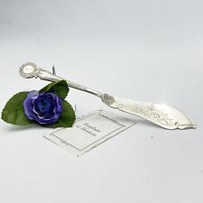 Posata Antica da tavola per pesce in silver plated argento placcato Coltello 800