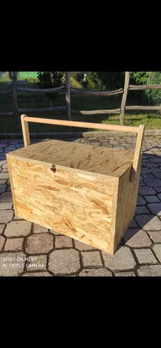 Cassetta legno portaoggetti - cassetta,