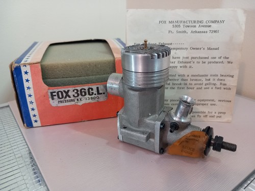 Modello motore aereo - motore, fox