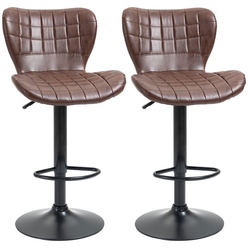 Homcom sgabelli bar - homcom, 2