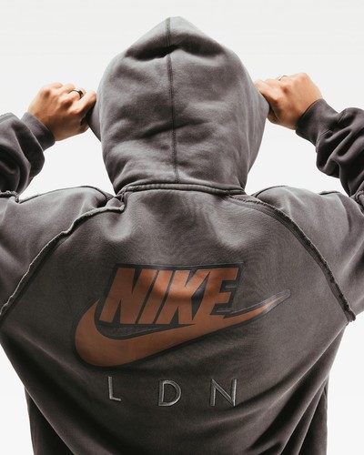 Felpa con cappuccio - , nike