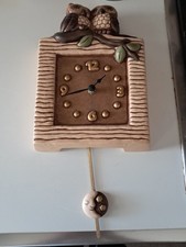 orologio da parete thun gufetti con pendolo