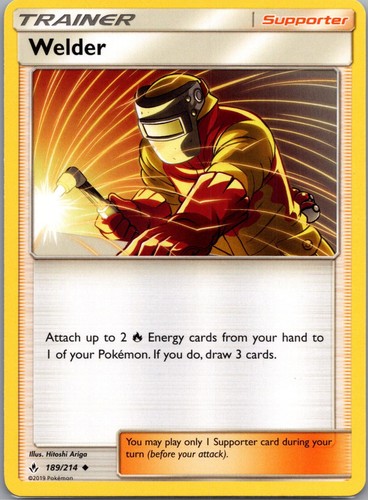 Welder 189 214 uncommon - 189/214,