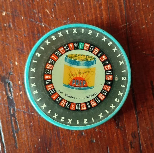 Specchietto pubblicitario anni