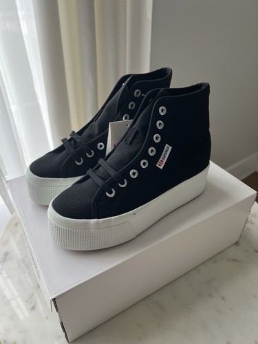 Superga 2708 top - hi, nero