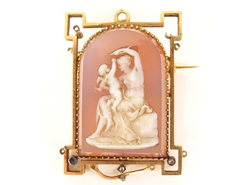 Spilla oro massiccio carati - spilla,