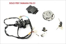 blocchetto contatto chiave serratura sella tap Yamaha FZ6 S1 04 11