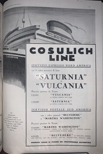 Cosulich line saturnia - cosulich,