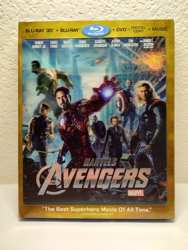 Marvels avengers blu - 3d, blu-ray
