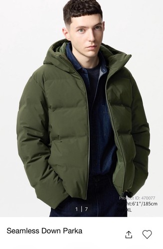 Uniqlo parka piumino - uniqlo, senza