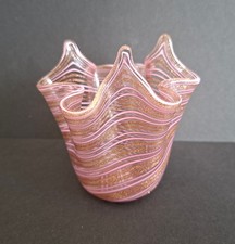 Antico vaso fazzoletto Murano