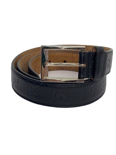Gucci belt black all - belt,, all-over