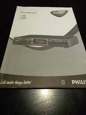 ISTRUZIONI / MANUALE ORIGINALE PHILIPS CDR 775/776/777 AUDIO CD RECORDER