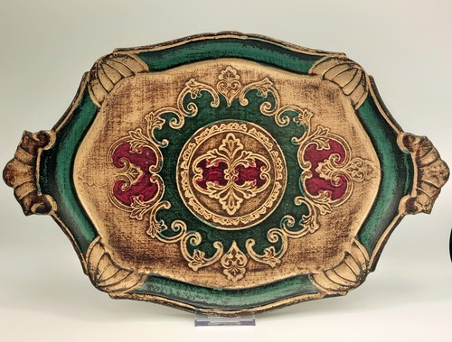 Antico vassoio legno - vassoio,