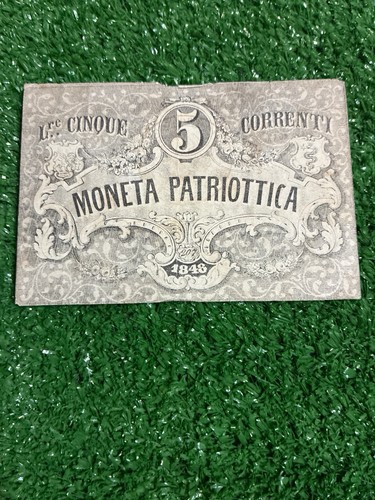 Moneta patriottica lire - moneta,