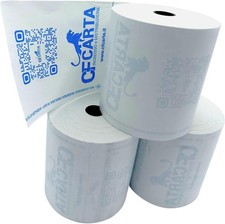 10 rotoli di Carta Termica CF