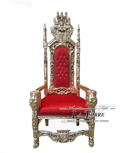 Trono con leoni - trono,