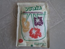 VECCHIA BUSTINA PIENA DETERSIVO SCALA SMACCHIATUTTO - VINTAGE ANNI '70-80