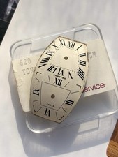 Cartier Tonneau Paris Dual Time Rare Original Dial Vintage Watch Parts