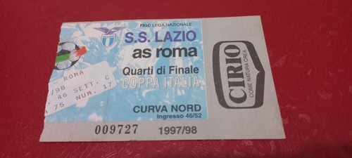 Biglietto calcio lazio roma - calcio,