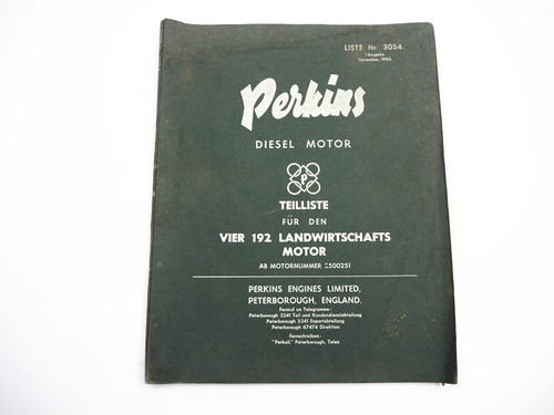 Motore diesel perkins 192 - motore,