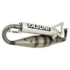Scarico Yasuni Carrera 16 alluminio per Minarelli Yamaha Aerox
