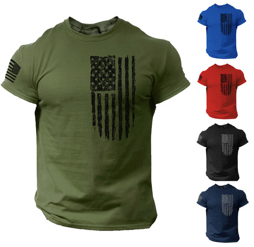 Shirt bandiera america - t-shirt,