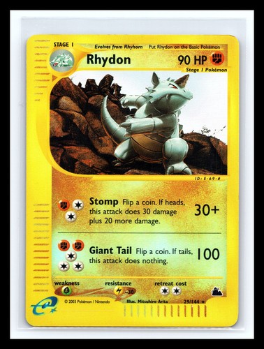 Rhydon reverse holo - 💥,