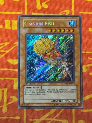 Yugioh cranium fish secret - fish,